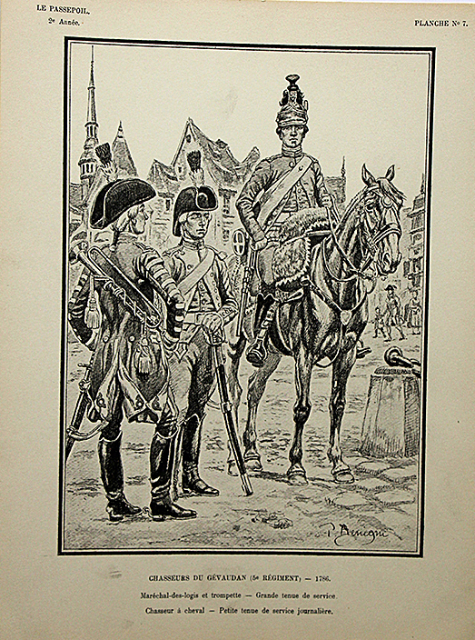 Chasseurs du Gévaudan 1786