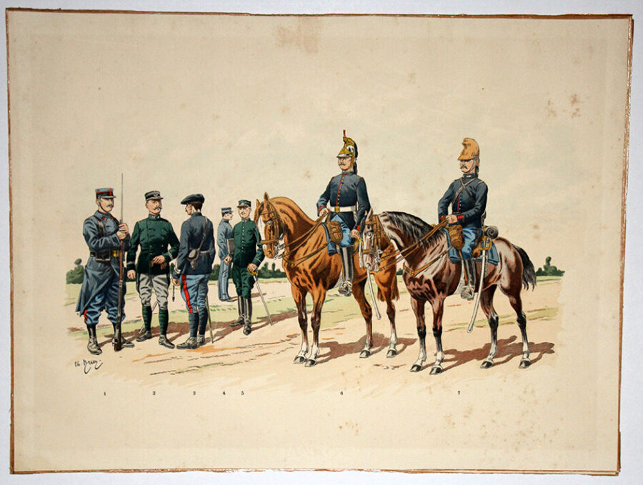 Soldats de la Guerre 14/18 par Charles Brun