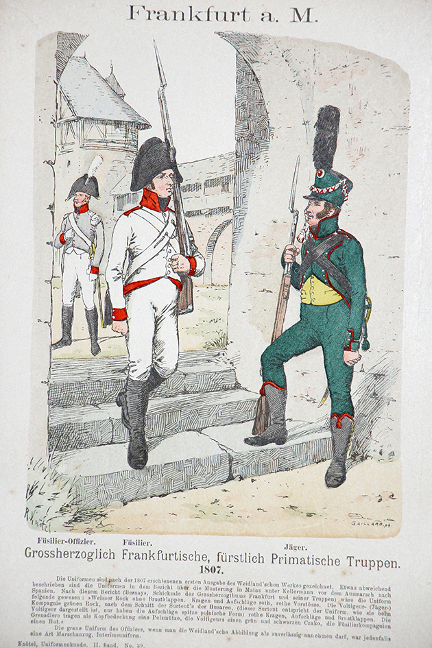 Franckfurt Am Main - Uniformenkunde - Richard Knötel - II- Planche 39