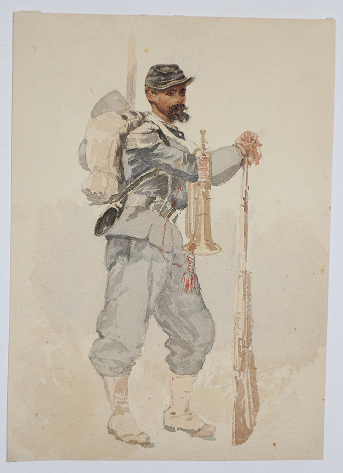 Chasseur a pied 1870