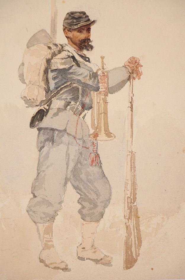 Chasseur a pied 1870