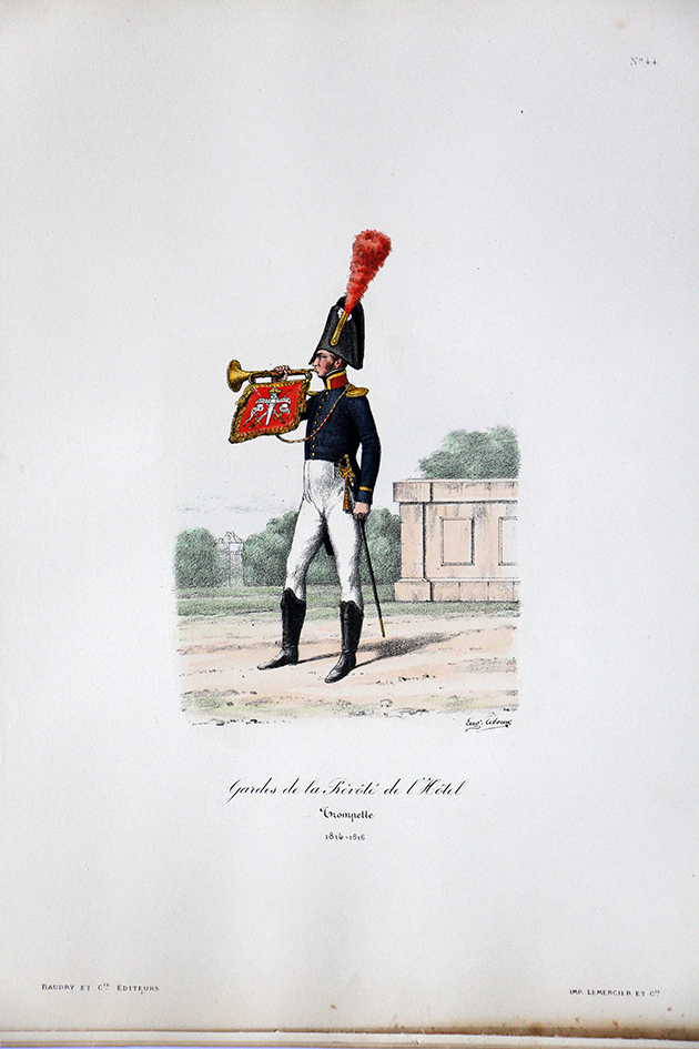 Gardes de la Prévoté de l'Hotel -Trompette 1814/1816 - Histoire de la Maison Militaires du Roi 1814/1830 - Eugène Titeux