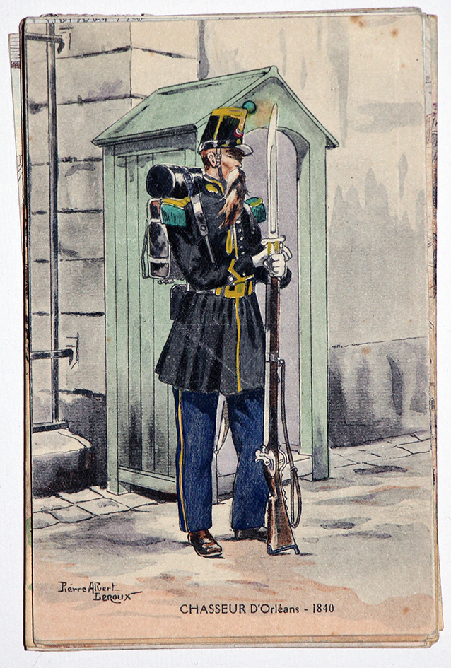 Chasseur d'Orleans 1840 - Pierre Albert Leroux