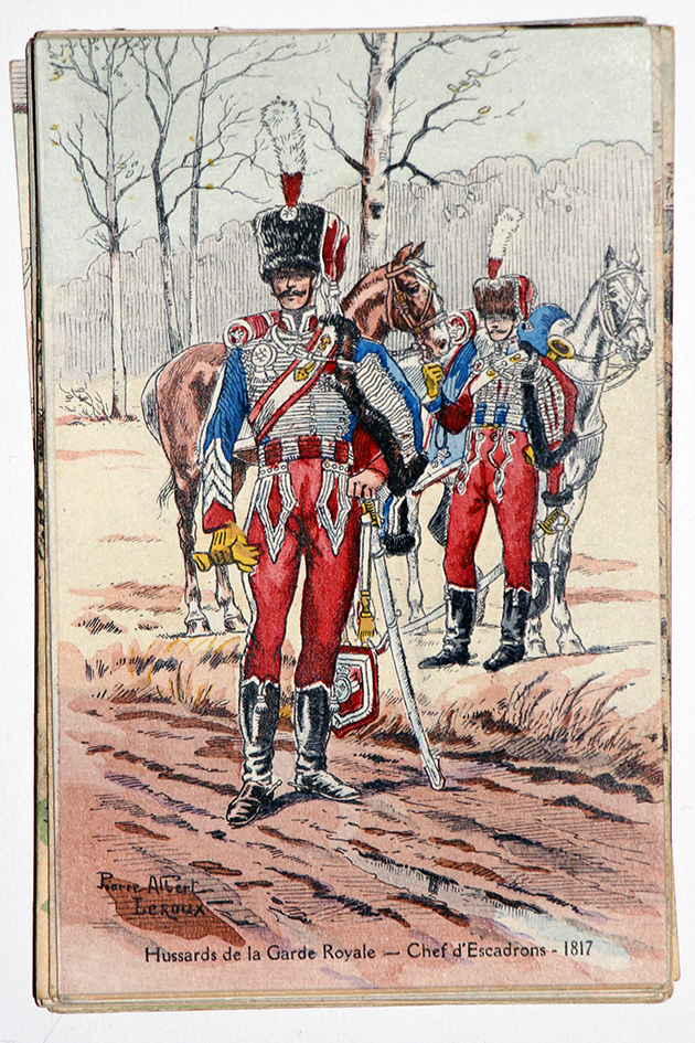 Hussards de la Garde Royale - 1817 - Pierre Albert Leroux