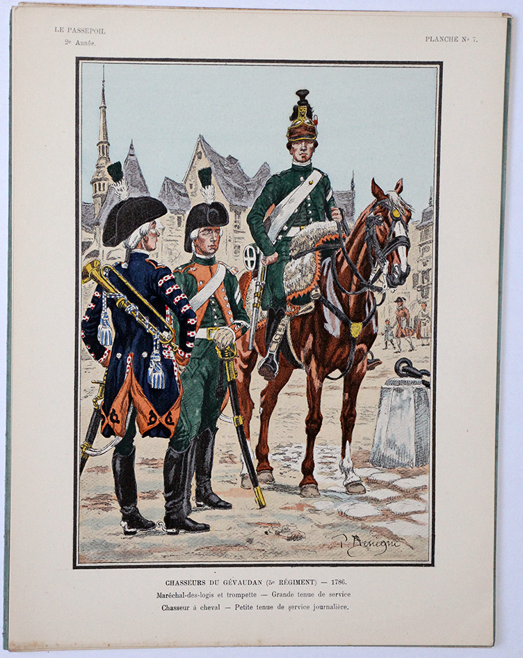 Le passepoil année 1922/4 - Bucquoy - Uniformes Armée Française