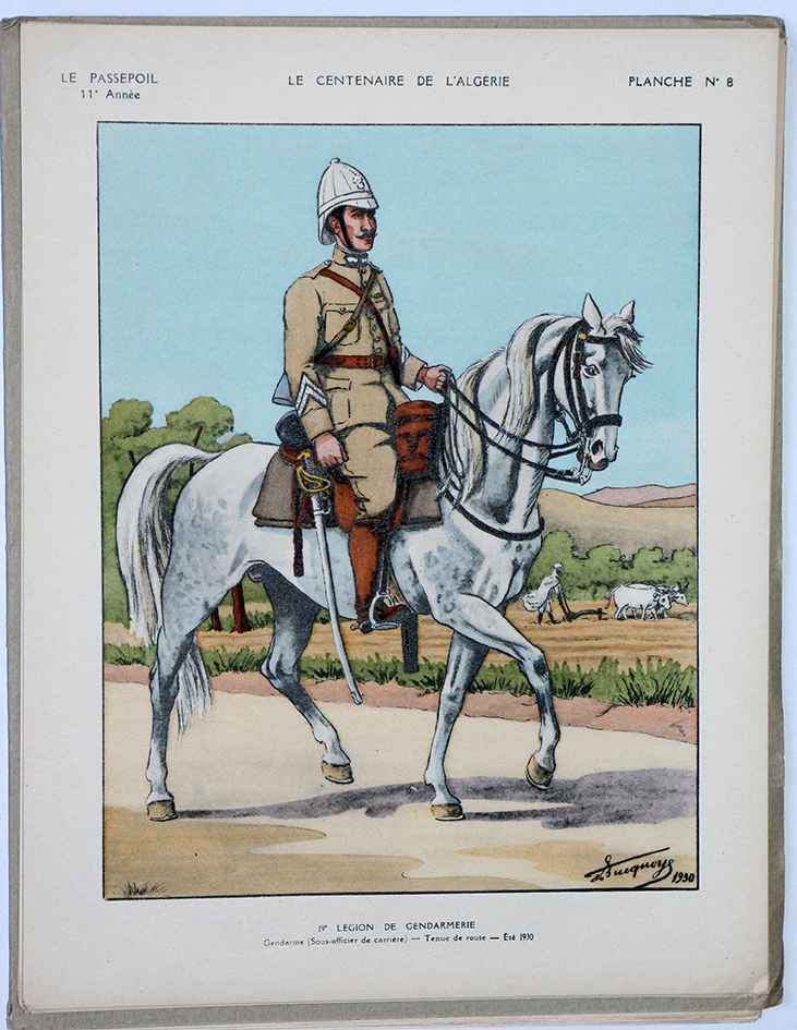 Le passepoil année 1931/1/2 - Bucquoy - Uniformes Armée Française