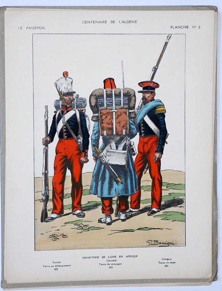 Le passepoil année 1931/1/2 - Bucquoy - Uniformes Armée Française