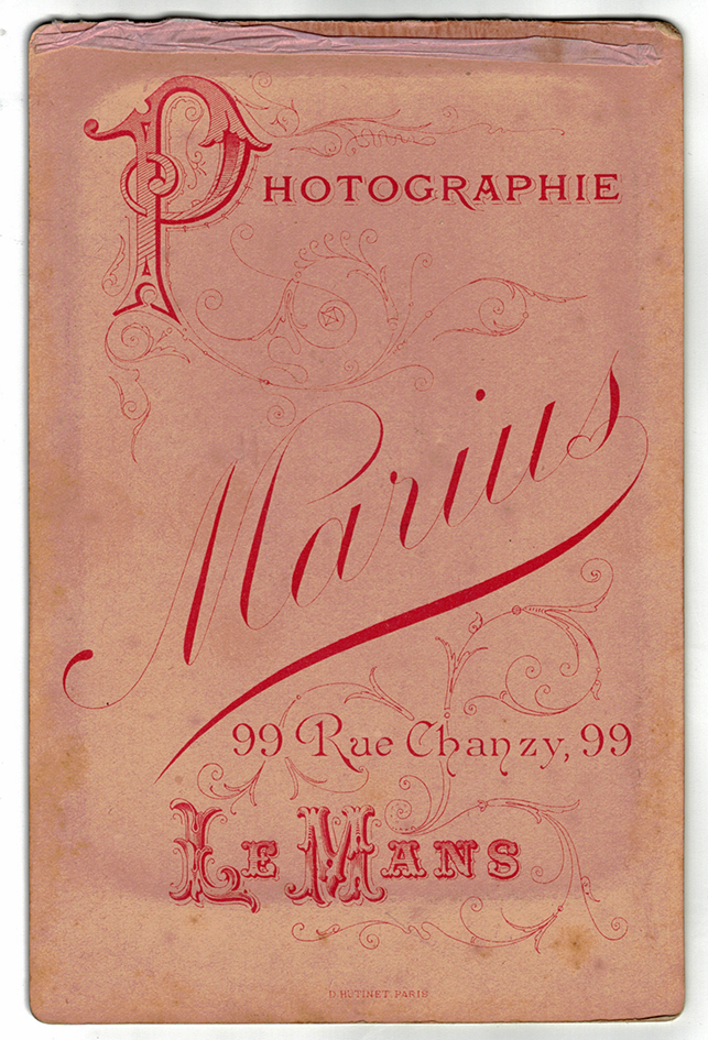 CDV Soldat Français Uniforme Artillerie XX siècle photographie