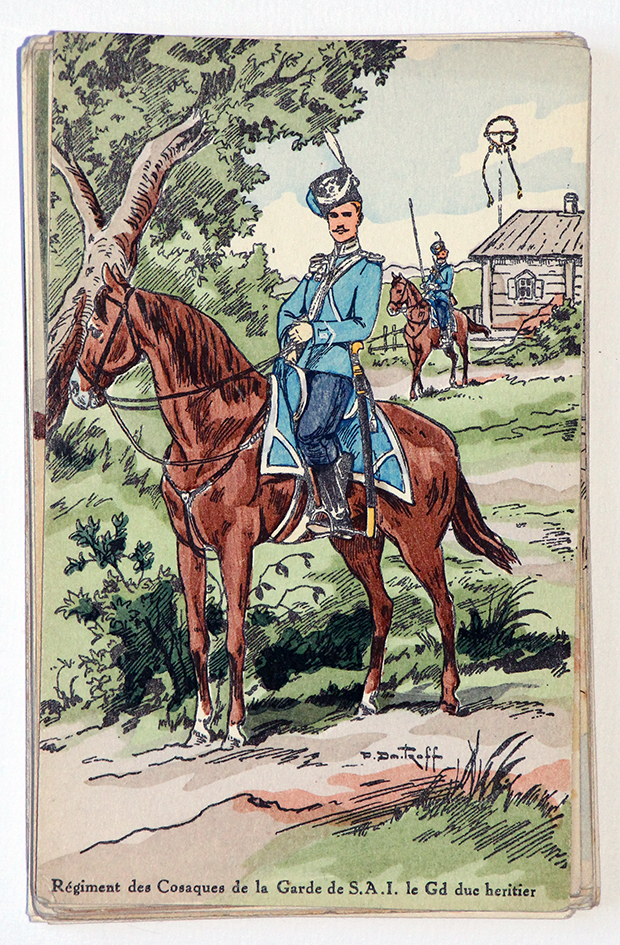 Régiment des cosaques de la Garde de S.A.I le Gd duc heritier - 1914 - Dmitroff