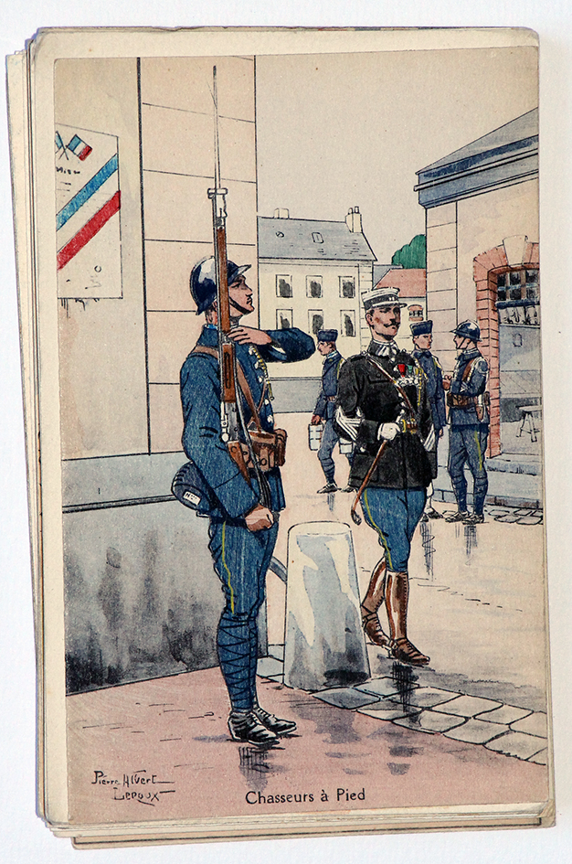 Chasseurs à Pied Officier - Pierre Albert Leroux