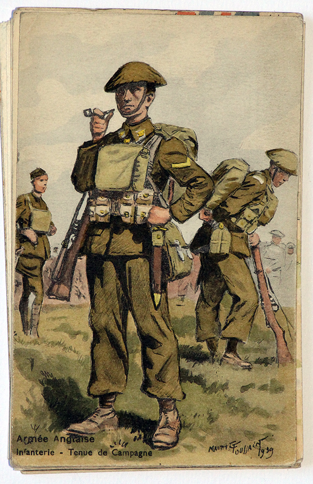 Armée Anglaise Infanterie - 1939 - Maurice Toussaint