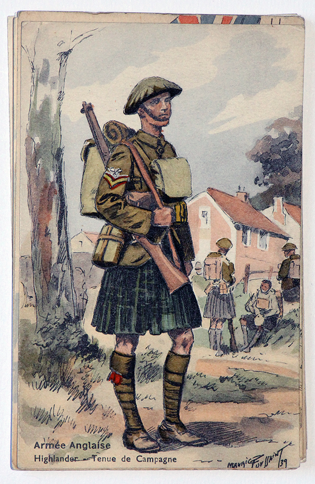 Armée Anglaise Highlander - 1939 - Maurice Toussaint
