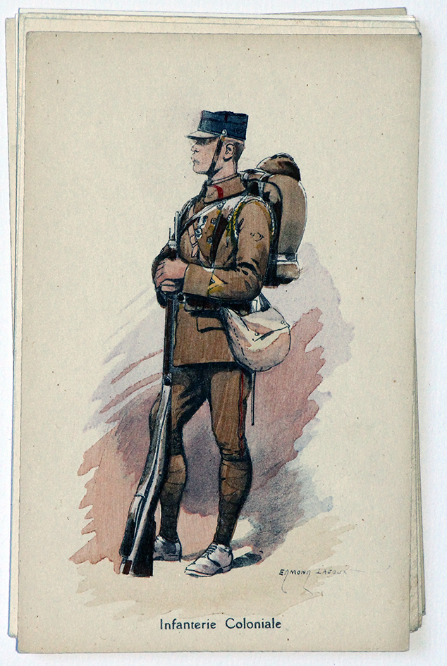 Armée Française Infanterie Coloniale 1939/45 - Edmond Lajoux
