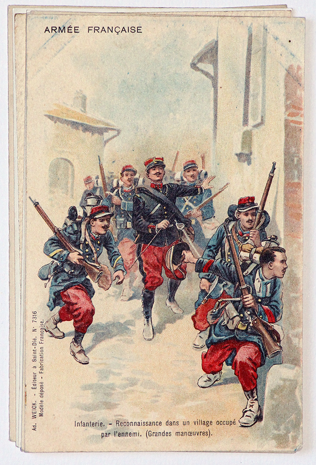 Armée Française en campagne Infanterie 1914 - Weick