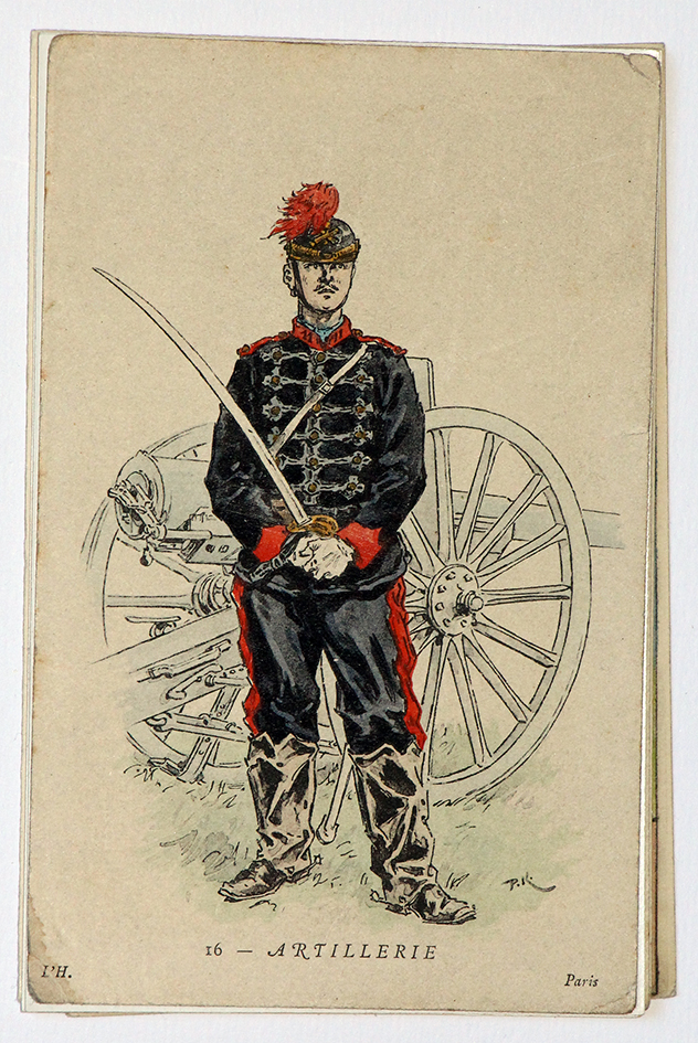 Uniforme Artillerie 1880 - Kauffmann