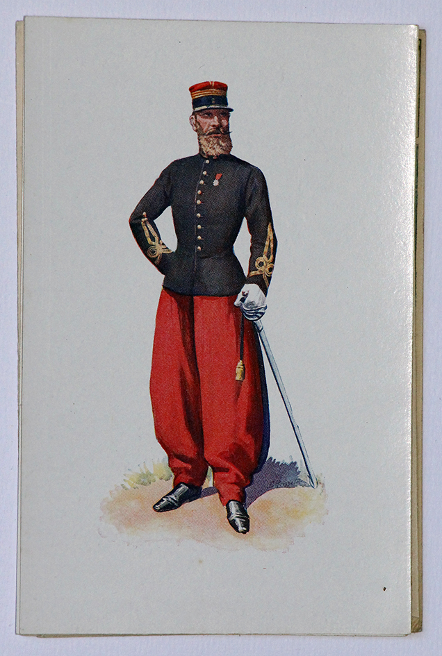 Zouaves 1900 Officier et Soldat - Musée Maréchal Franchet d'Esperey Alger - Lucien Rousselot