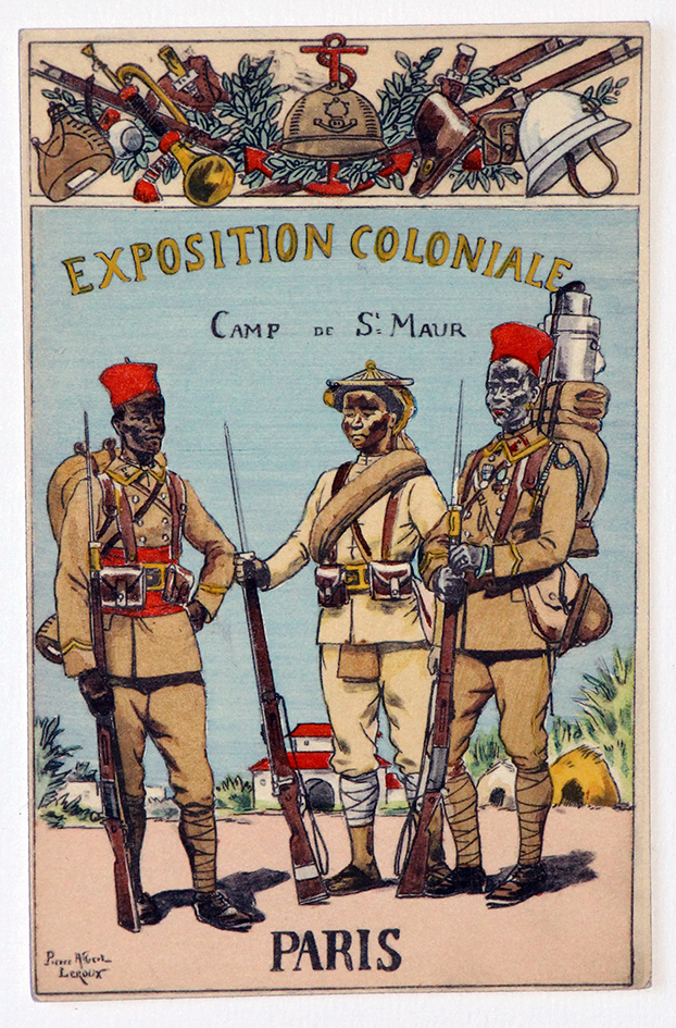 Infanterie Coloniale - Exposition coloniale Paris - Pierre Albert Leroux