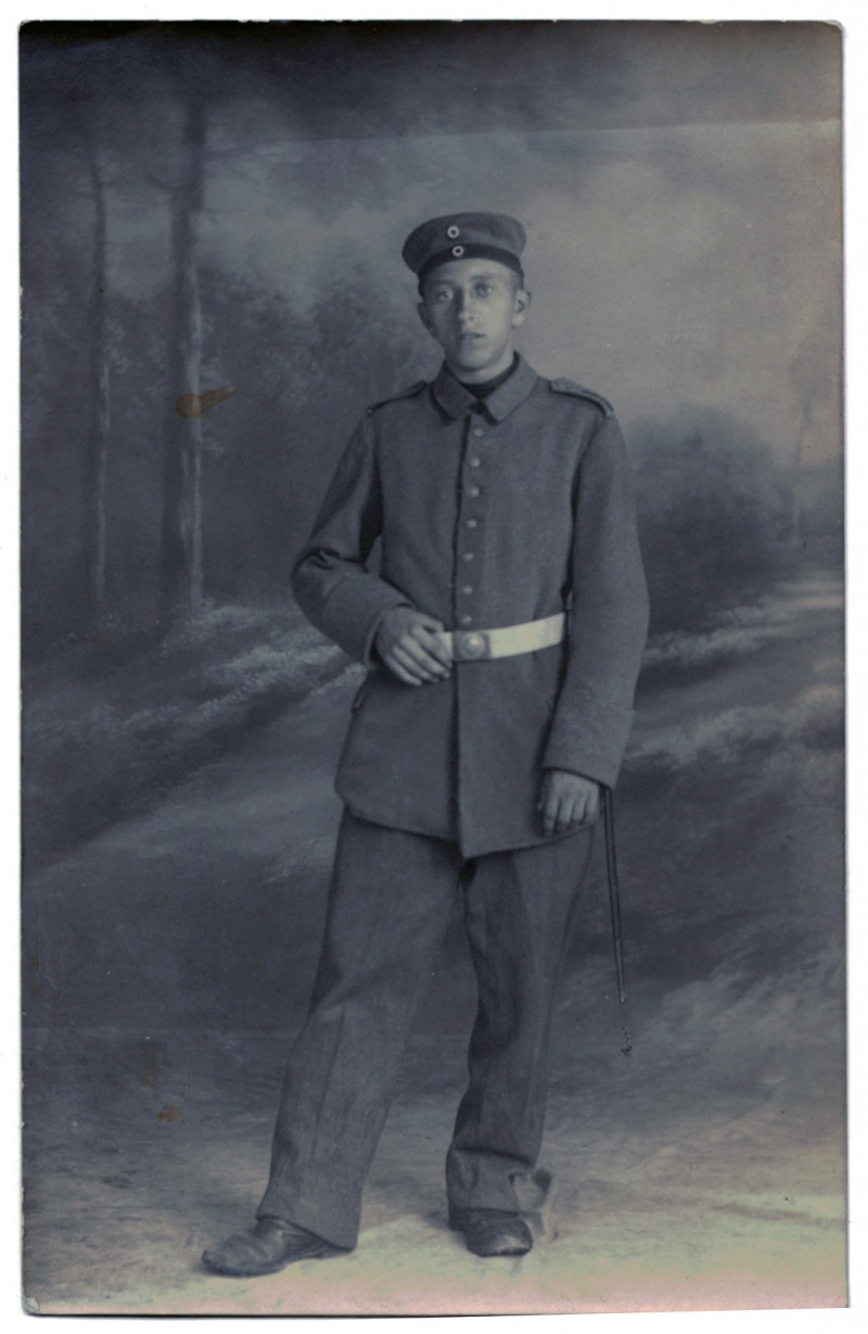Carte photo Soldat Prussien - 1914/1915