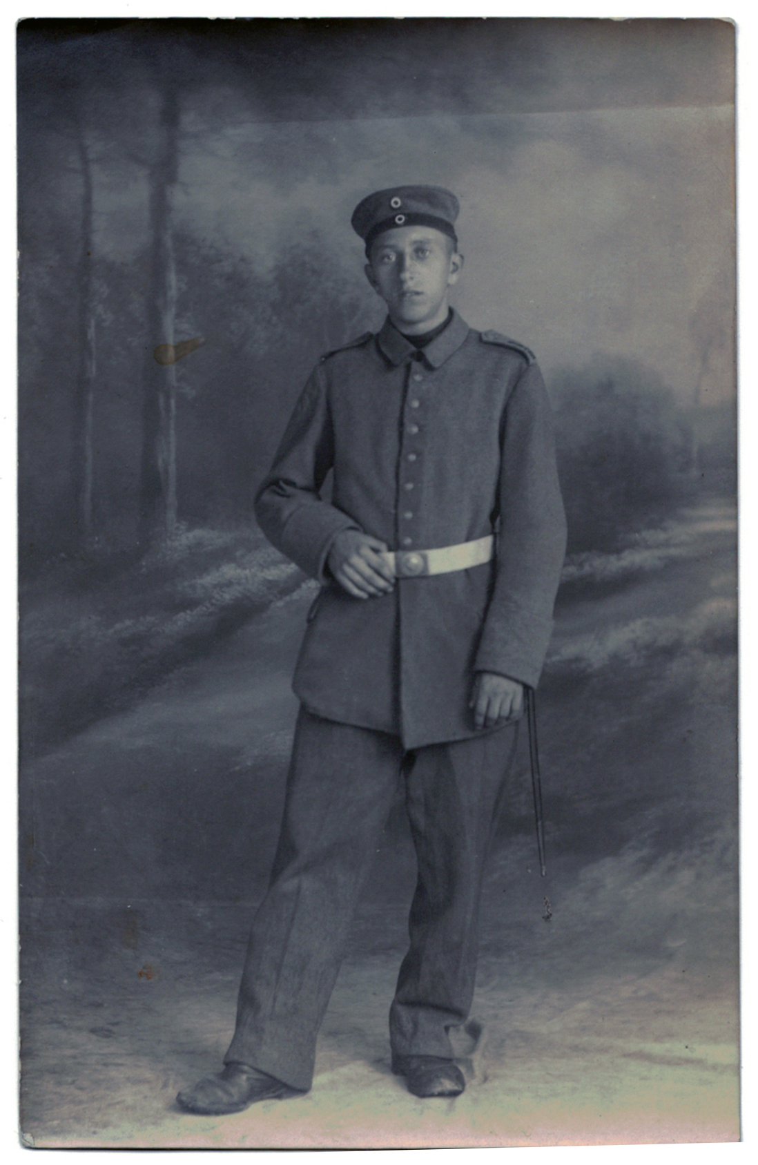 Carte photo Soldat Prussien - 1914/1915