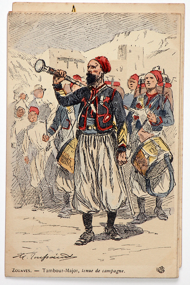 Zouaves Tambour Major - Uniformes - Maurice Toussaint