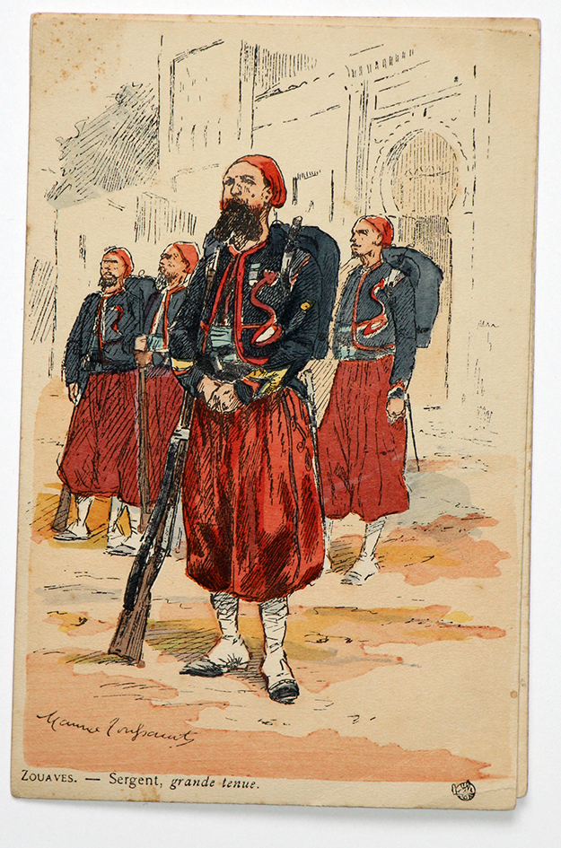 Zouaves Sergent grande tenue - Uniformes - Maurice Toussaint