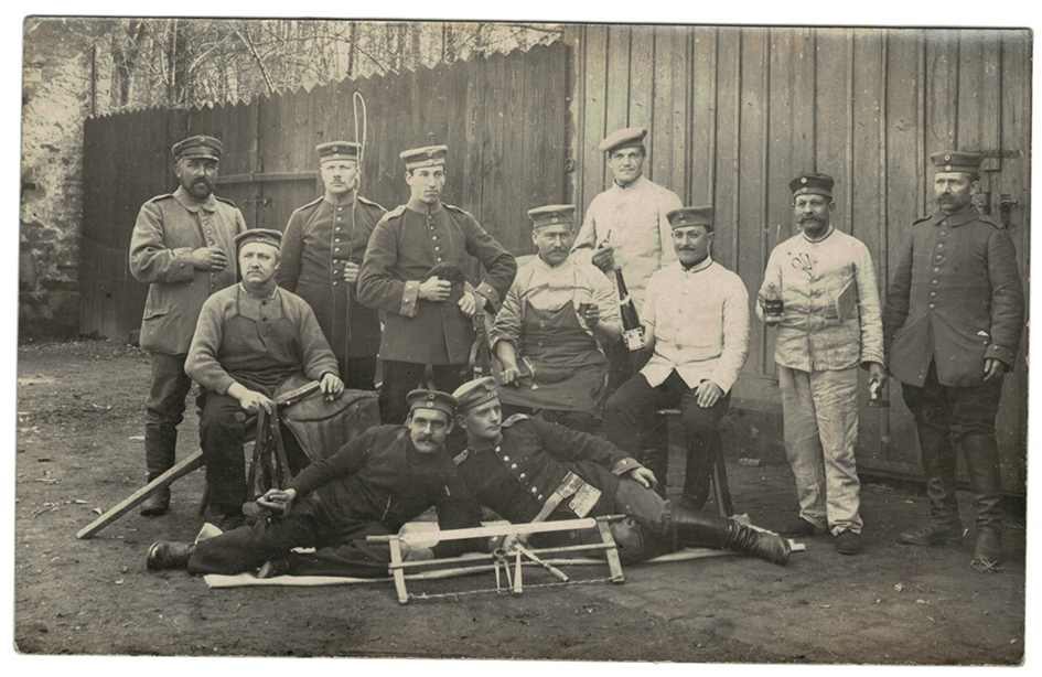 Carte photo Soldat Allemand 1914/1918