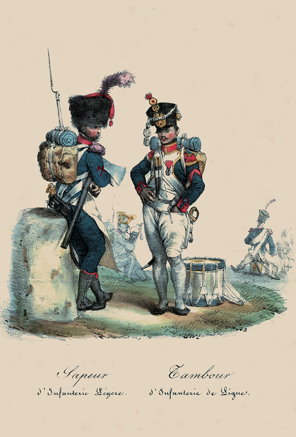 Eugène Lami et la collection des uniformes des armées Française 1789-1824
