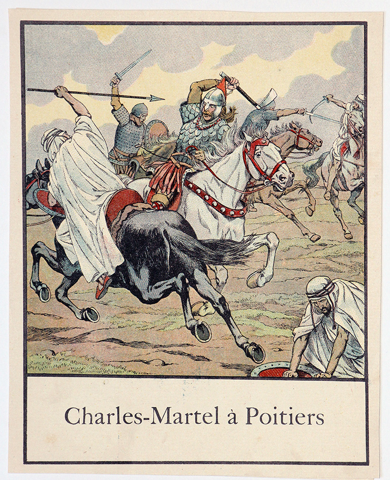 Gravures Histoires de France par JOB - Illustrations livre historique - Armée française