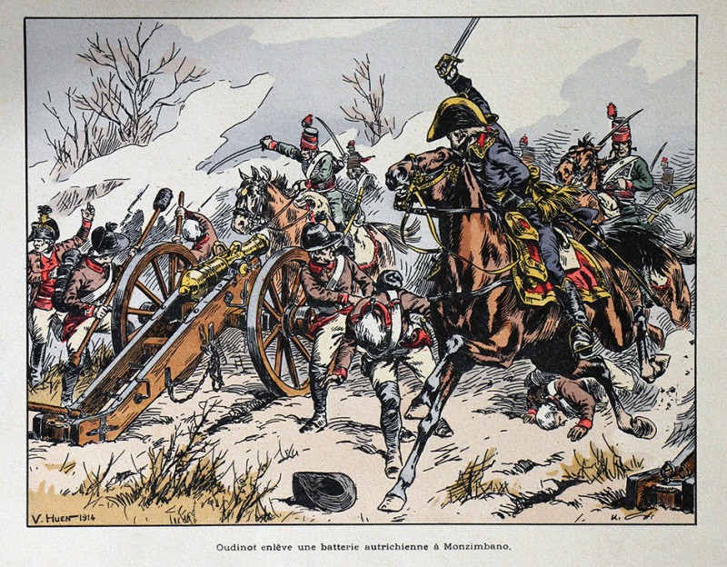 Oudinot - Illustration de Victor Huen - 1er Empire - Uniformes