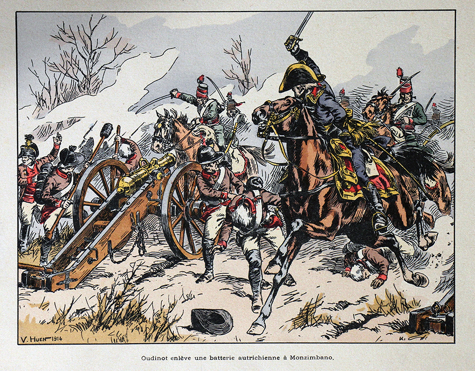 Oudinot - Illustration de Victor Huen - 1er Empire - Uniformes