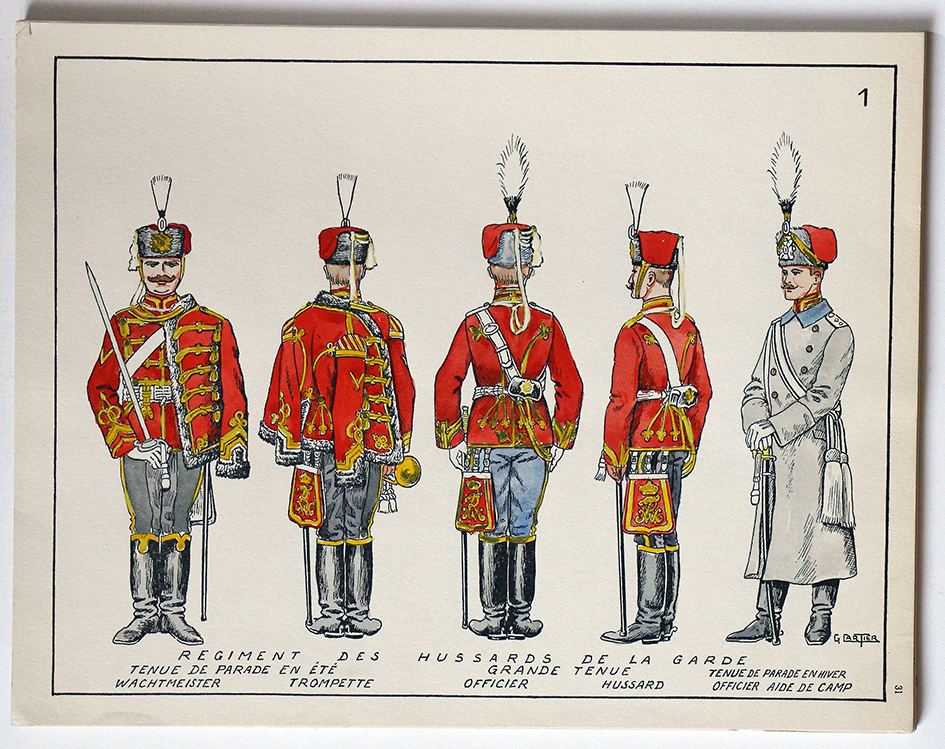 Société des Collectionneurs de Figurines Historiques - 1960 - Les Hussards Allemands en 1914 - G.cartier