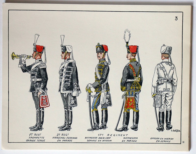 Société des Collectionneurs de Figurines Historiques - 1960 - Les Hussards Allemands en 1914 - G.cartier