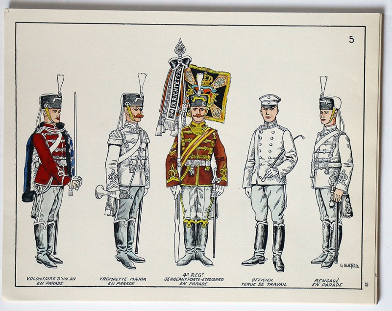 Société des Collectionneurs de Figurines Historiques - 1960 - Les Hussards Allemands en 1914 - G.cartier