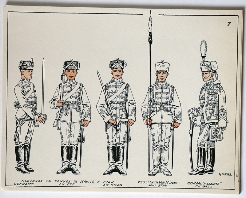 Société des Collectionneurs de Figurines Historiques - 1960 - Les Hussards Allemands en 1914 - G.cartier