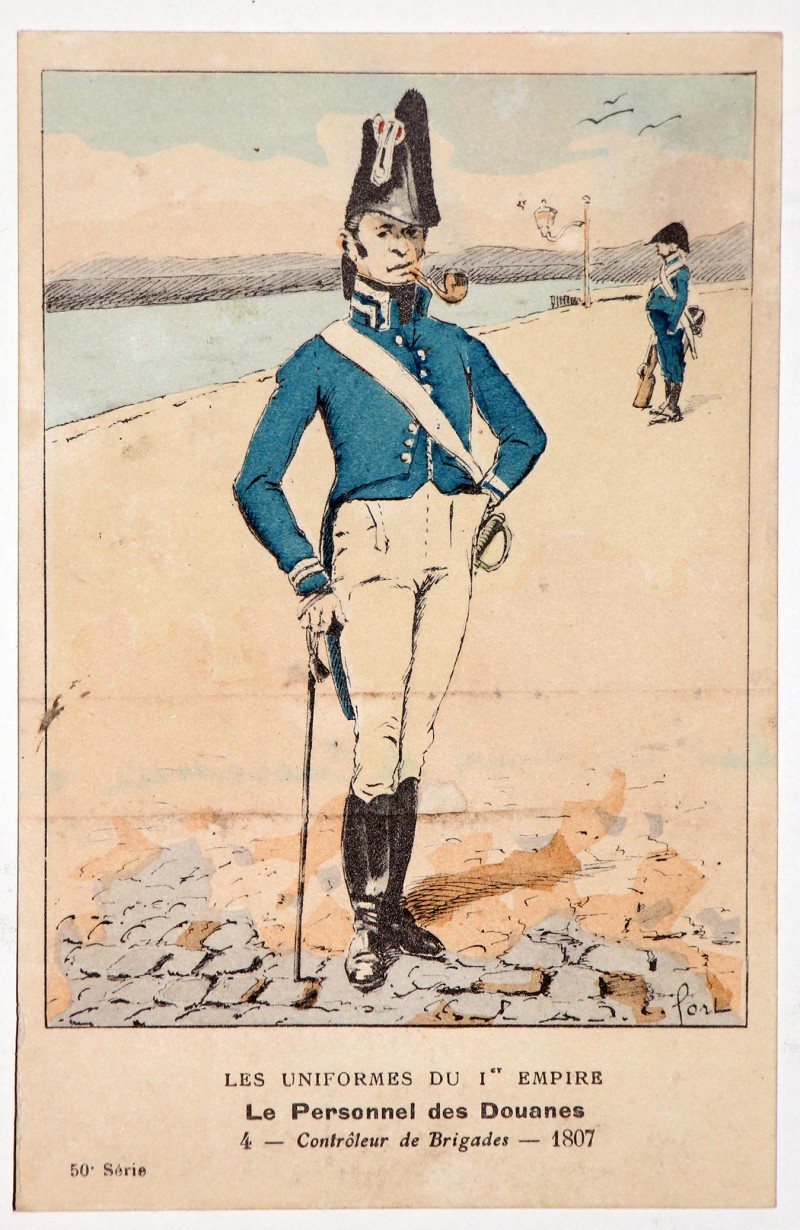 Carte Bucquoy - Les Uniformes du 1er Empire - Série 50 - Carte 4