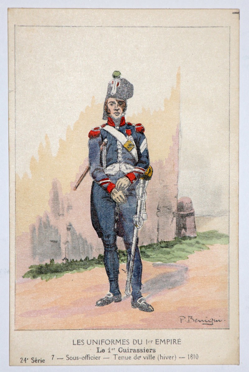 Carte Bucquoy - Les Uniformes du 1er Empire - Série 24 - Complete