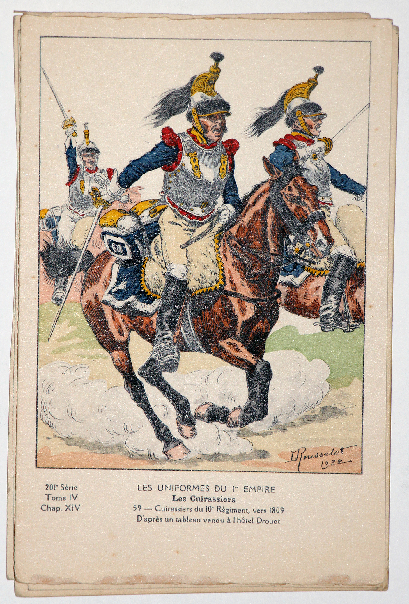 Carte Bucquoy - Les Uniformes du 1er Empire - Série 201 - N°59