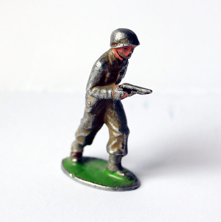 Figurines  Quiralu ancienne infanterie française 1945