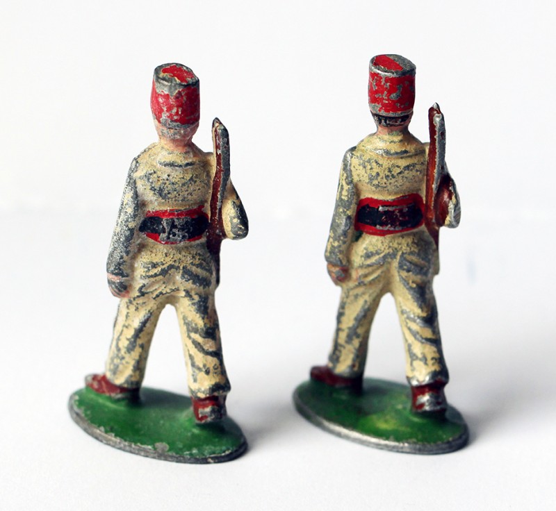 Figurines Quiralu ancienne infanterie tunisie 1940