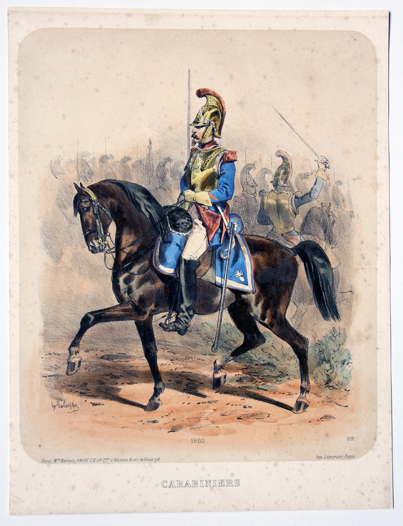 Uniforme Second Empire Carabinier - François Hippolyte Lalaisse (Copier)