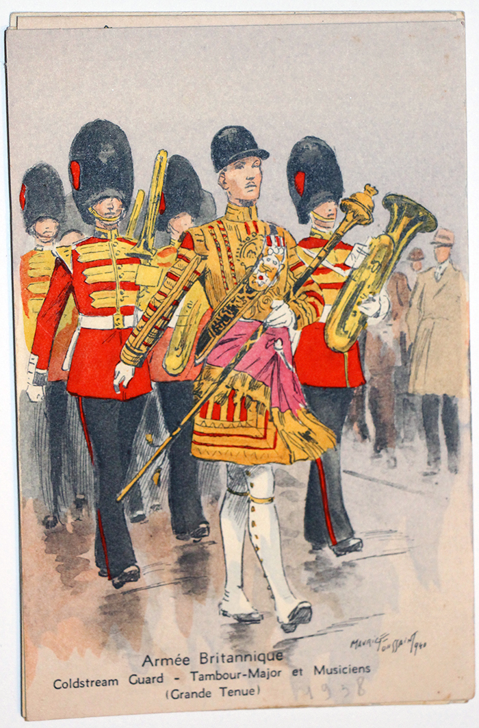 Armée Anglaise Coldstream Guards - 1939 - Maurice Toussaint