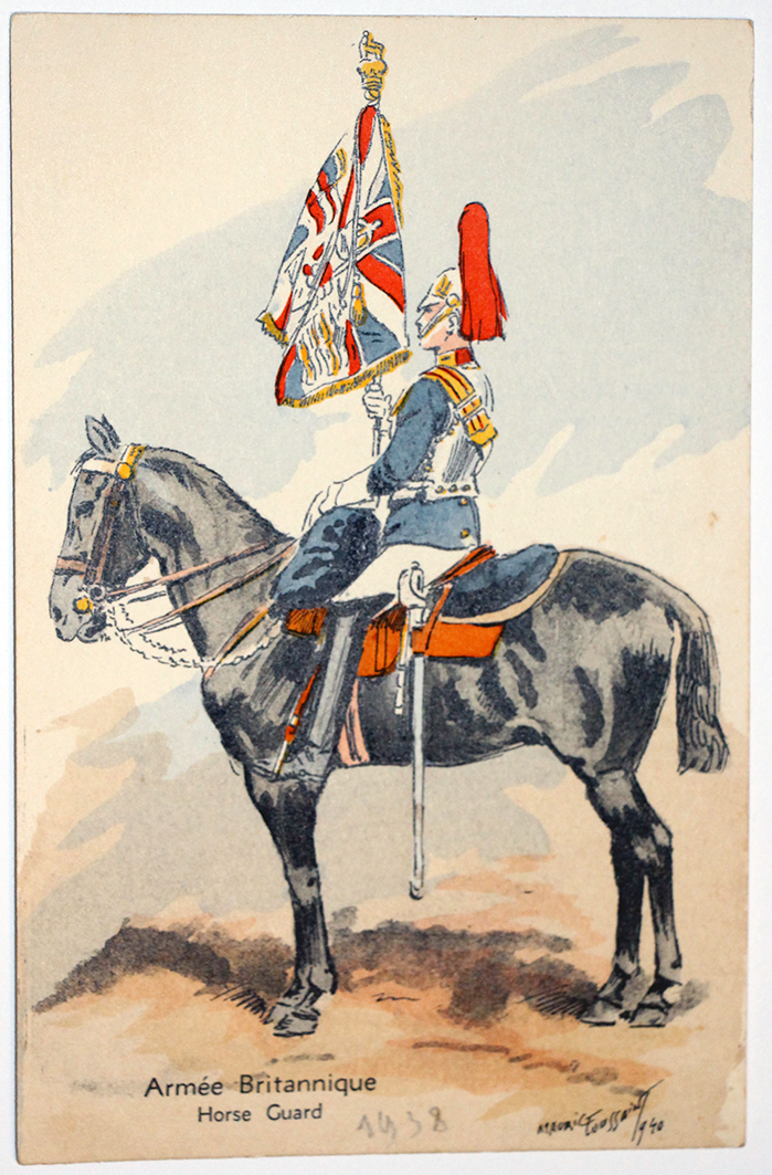 Armée Anglaise Horse Guards - 1939 - Maurice Toussaint