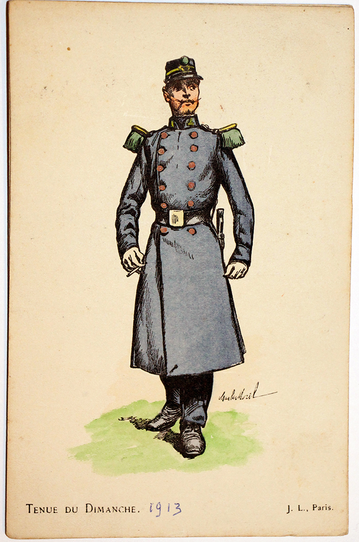 Armée Française - Chasseur - 1913 - Charles Morel (Copier)