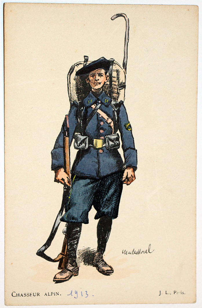 Armée Française - Chasseur Alpin - 1913 - Charles Morel