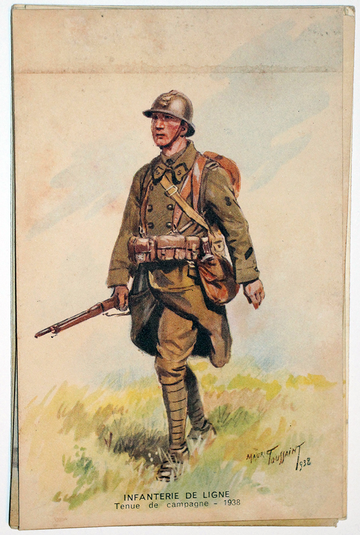 Armée Française - Infanterie de ligne - 1938 - Maurice Toussaint