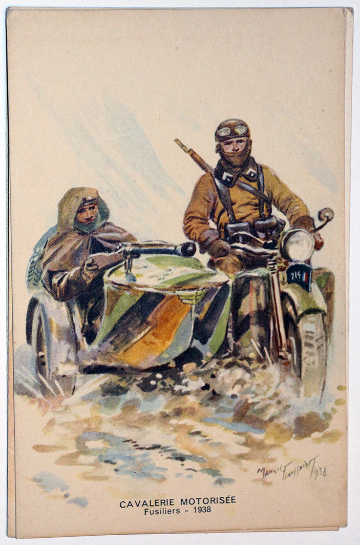 Armée Française - Cavalerie Motorisée - 1938 - Maurice Toussaint