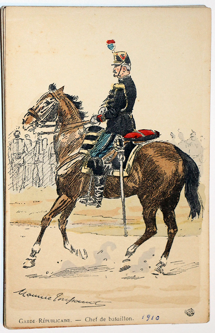Armée Française - Garde Républicaine - Chef de bataillon - 1910 - Maurice Toussaint