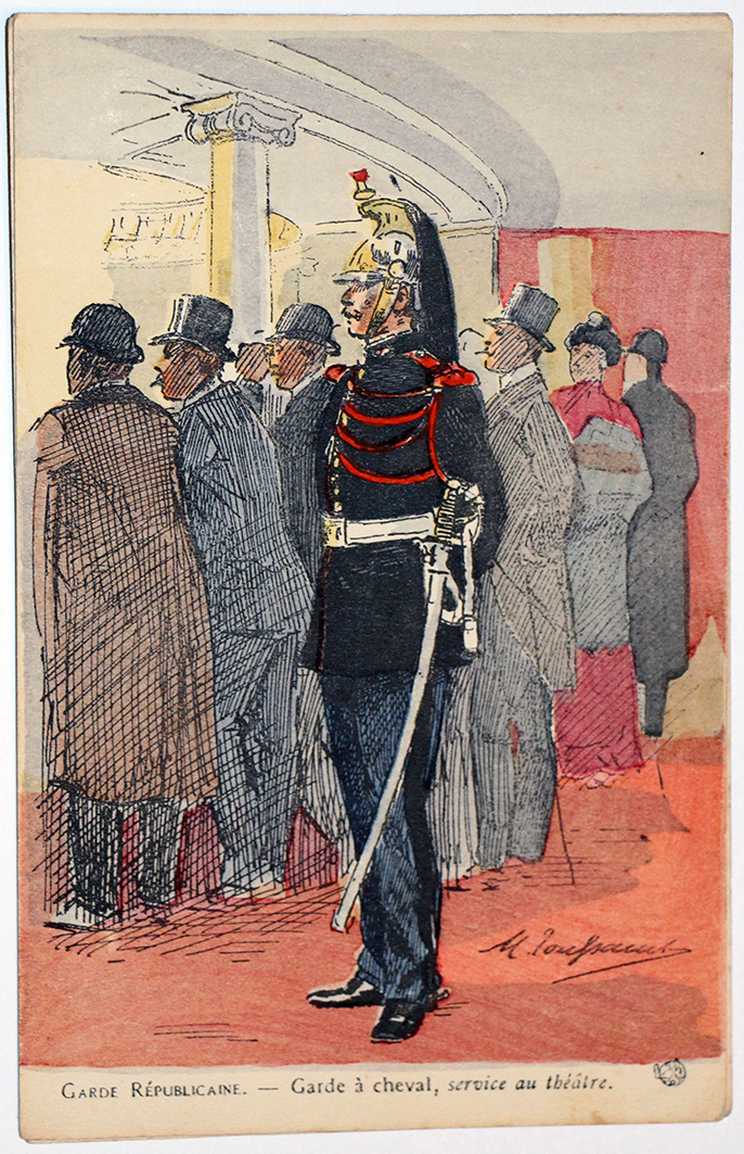 Armée Française - Garde Républicaine - Tenue de service - 1910 - Maurice Toussaint