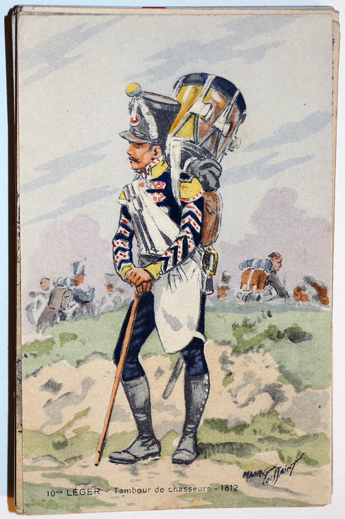 Uniforme - 10eme Léger1812 - Carte postale - Maurice Toussaint