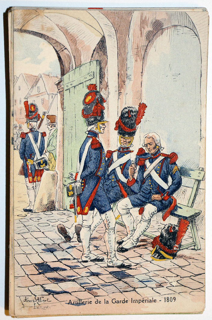 Uniforme - Artillerie de la Garde Impériale - Carte postale - Pierre Albert Leroux